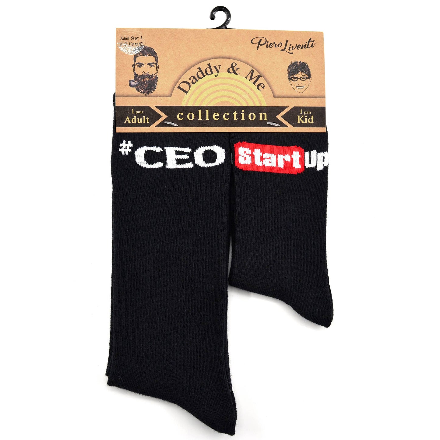 Daddy and Me CEO Startup Socks Set Set