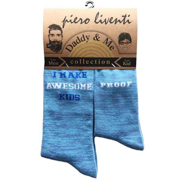 Daddy and Me Awesome Kids Socks Set