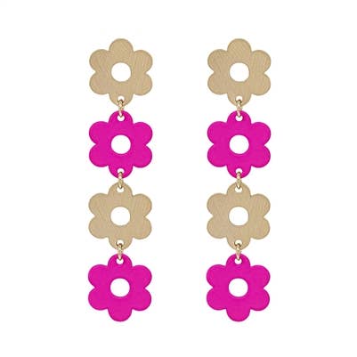 Those Were The Days Daisy Drop Earrings