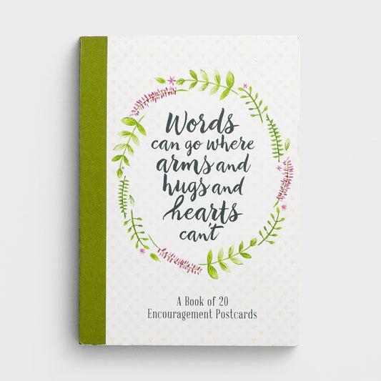 Words of Encouragement - A Book of 20 Postcards