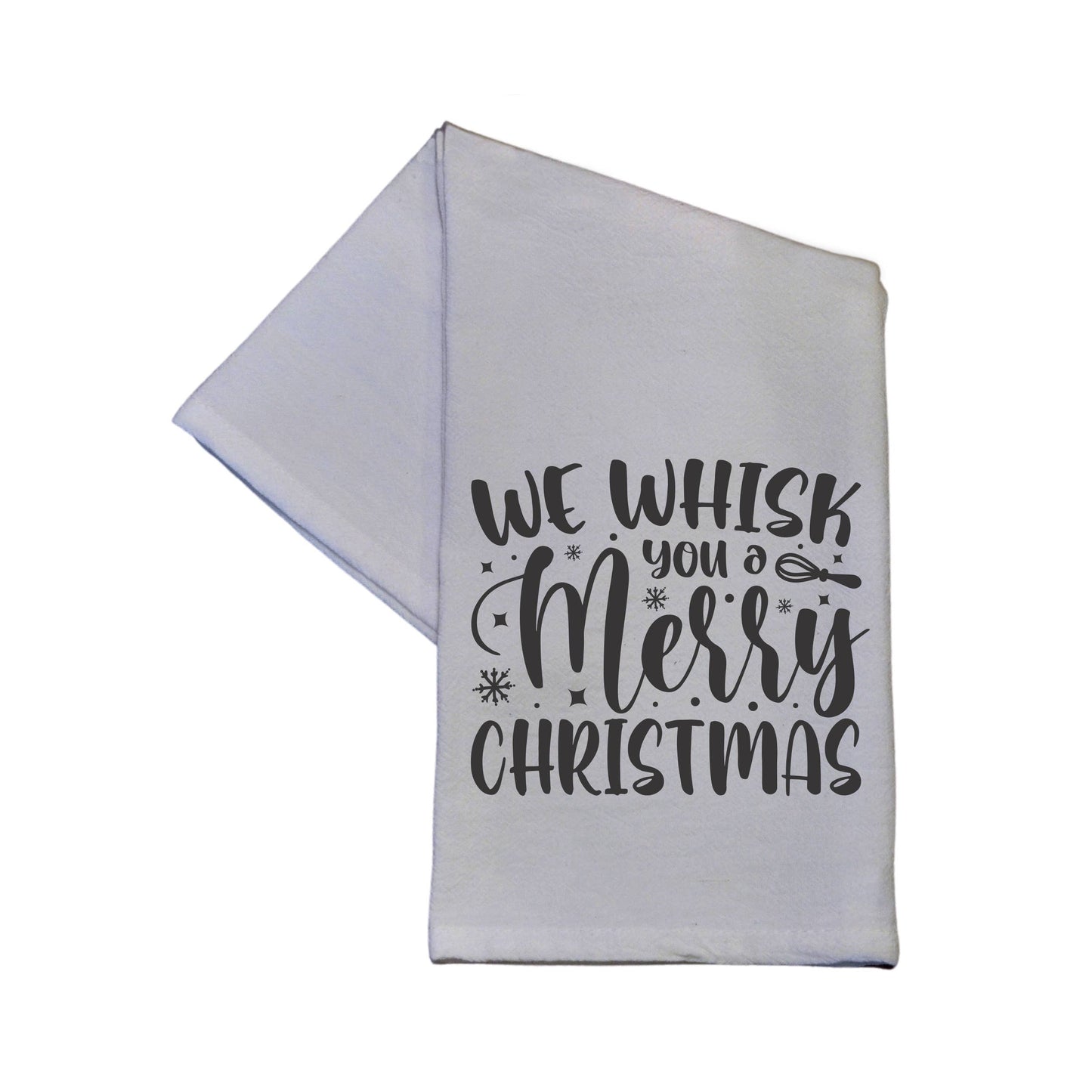We Whisk You A Merry Christmas Tea Towel