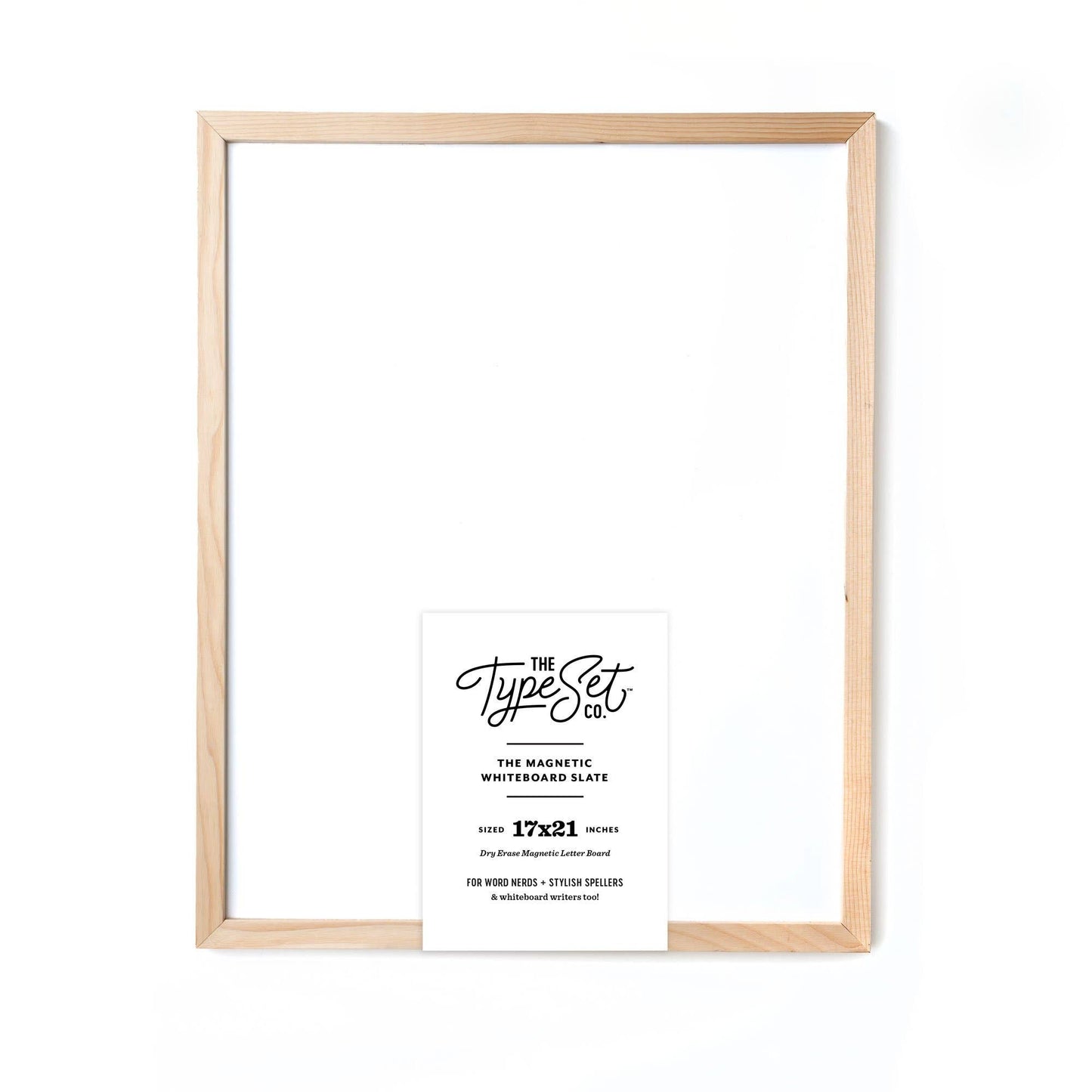 White Board 17x21 Deluxe Magnetic Letter Board