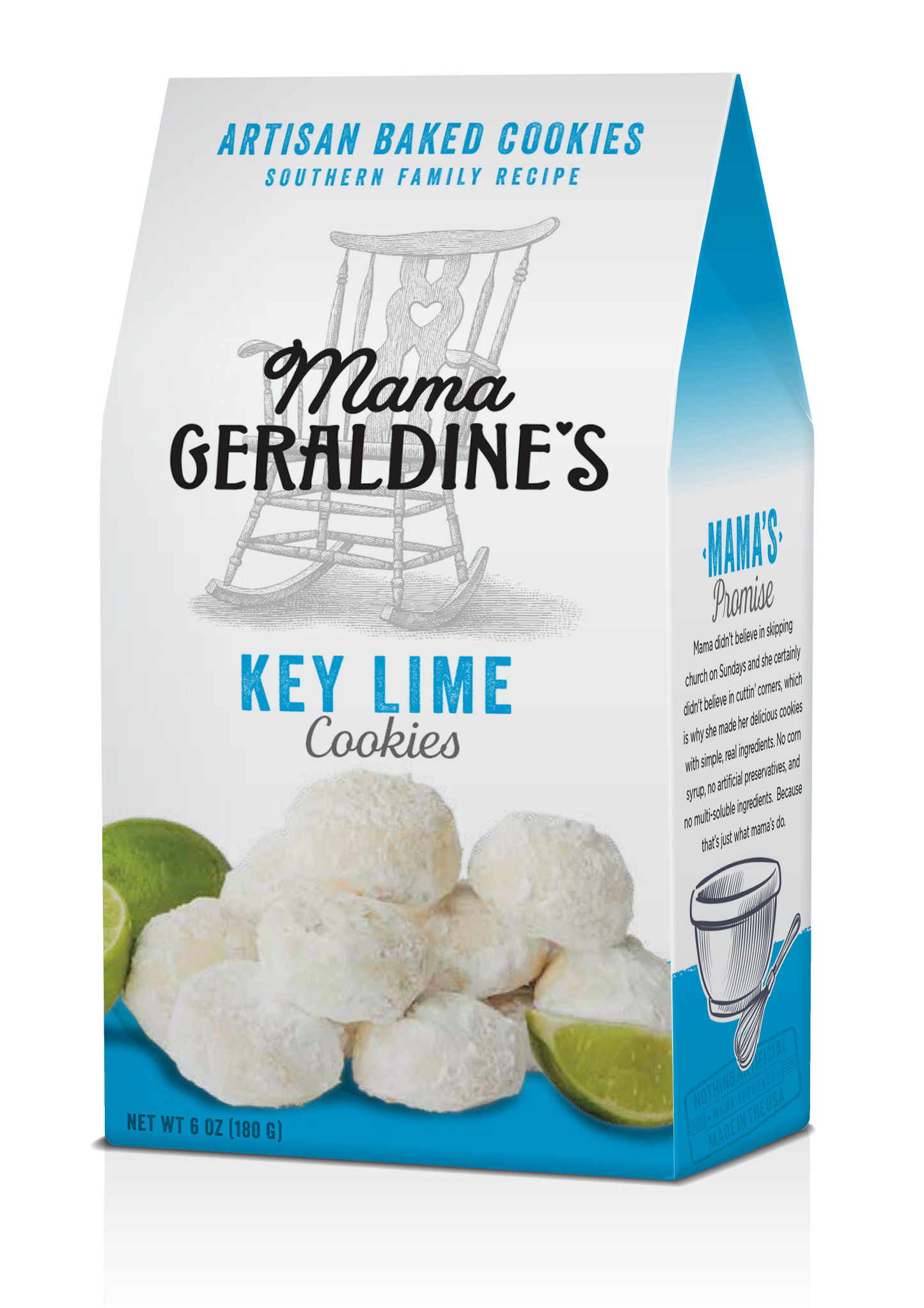 Key Lime  Cookies 6 oz