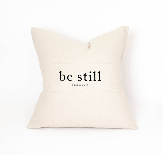 Be Still Pillow Cover