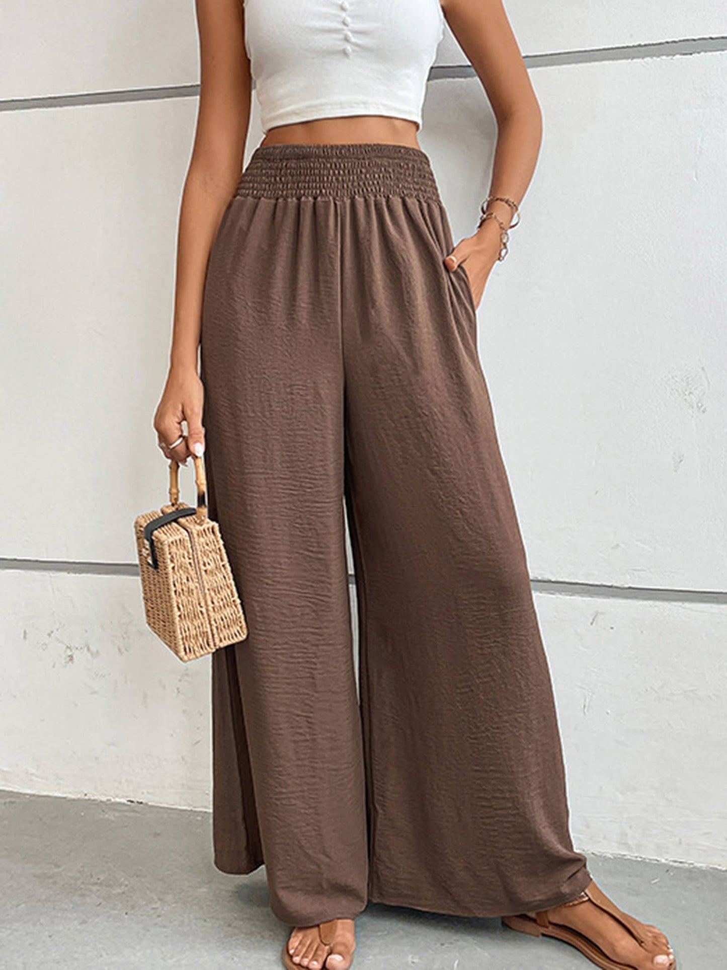 Sadie Casual Linen Pants