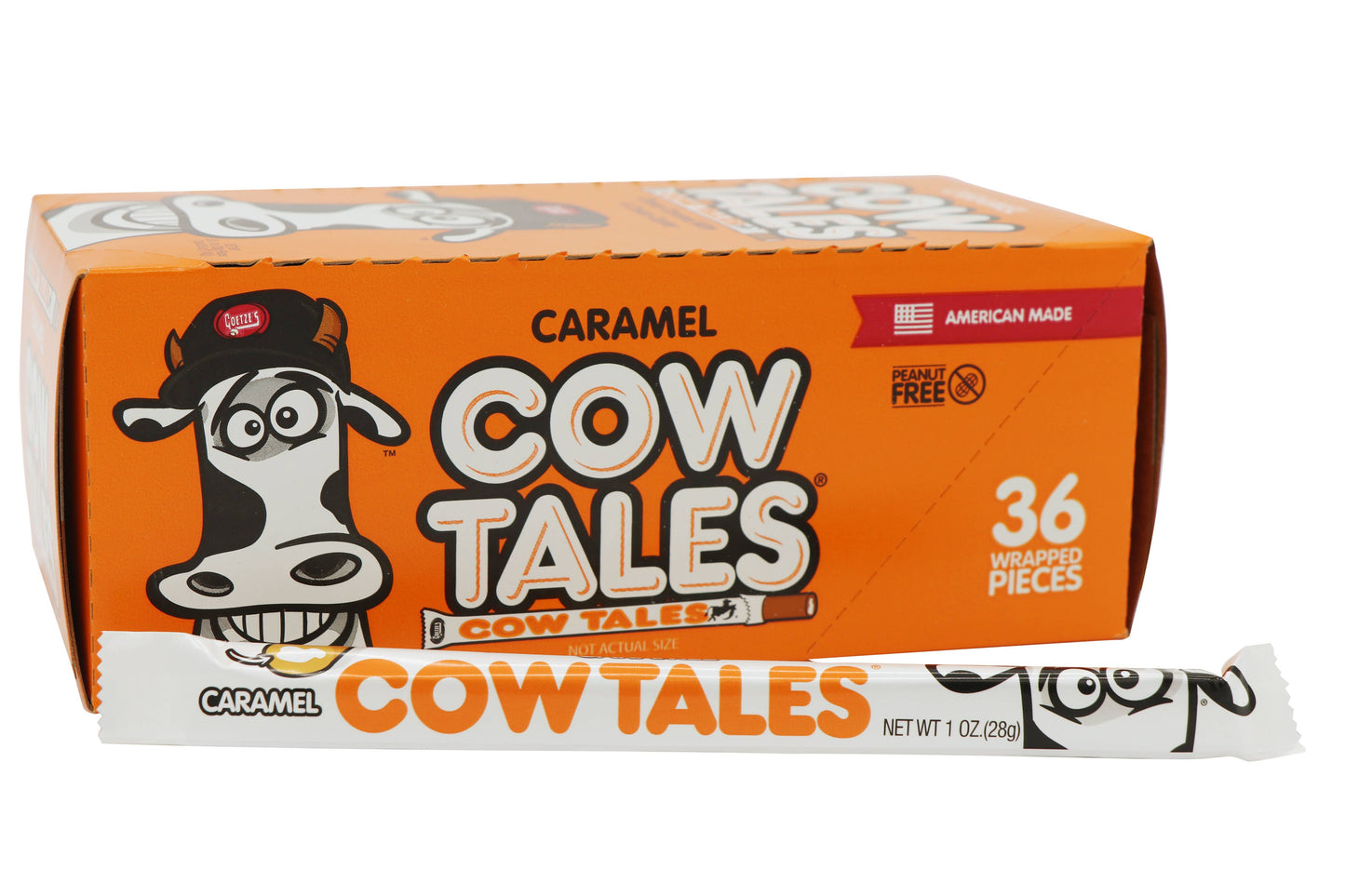 Cow Tales Vanilla Caramel Candy, 1oz, 36 Ct Case