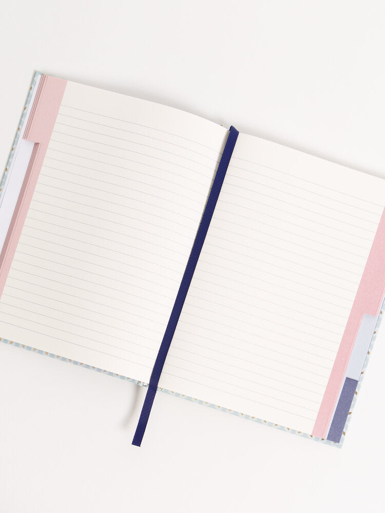 NEW Delicate Details Sectional Journal, Blue