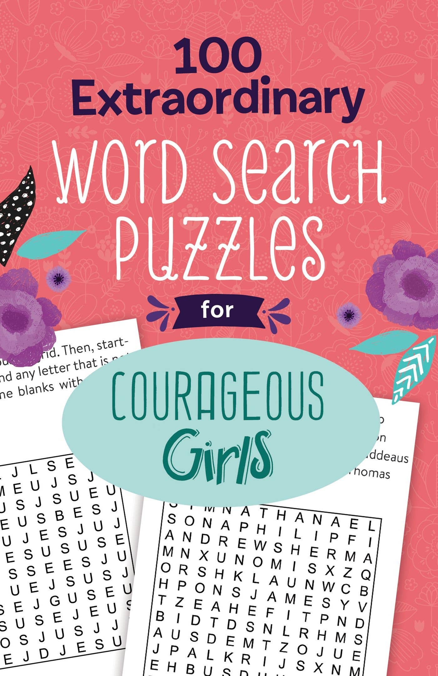 Barbour Publishing, Inc. - 100 Extraordinary Word Search Puzzles for Courageous Girls