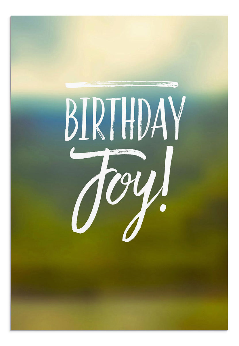 "Simply Stated" - 12 Assorted Birthday Cards, KJV