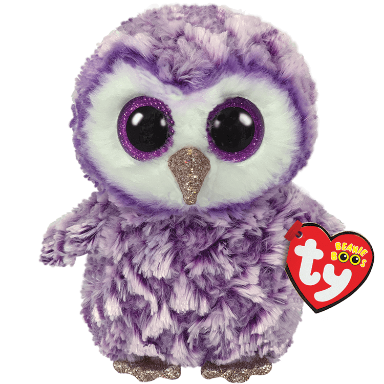 Moonlight The Purple Owl - TY Beanie Boos