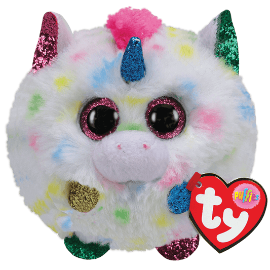 Harmonie the Speckled Unicorn -  TY Puffies