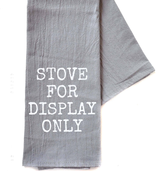 Stove For Display Only Grey Kitchen Hand Towel