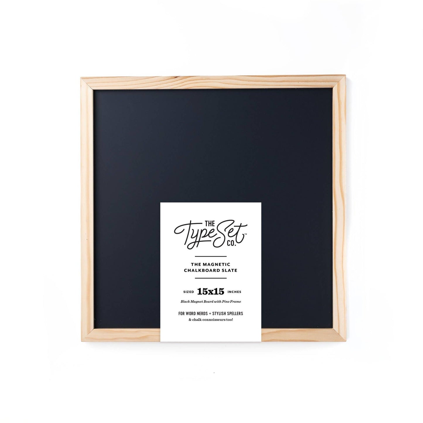 15x15 Magnetic Letter Board Slate