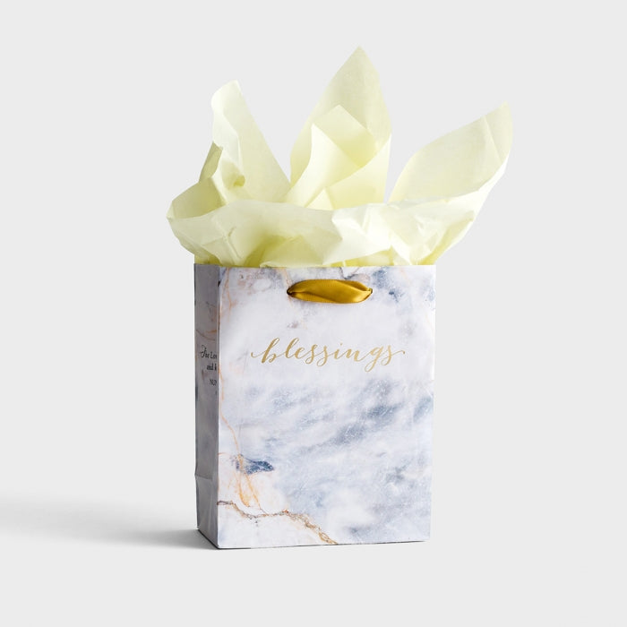 "Blessings" - Small Gift Bag with Tissue