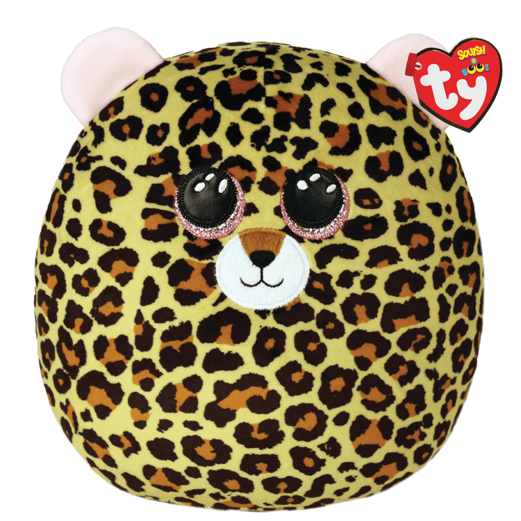 Livvie the Leopard - Large Squish-A-Boo