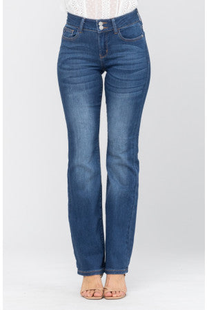 Judy Blue Two Button Slim Bootcut