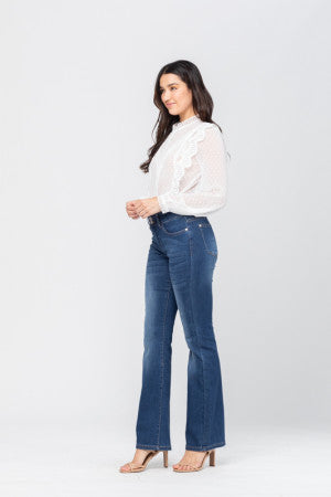 Judy Blue Two Button Slim Bootcut