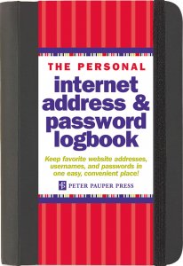 Internet Address & Password Books