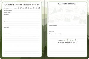 USA National Parks Journal and Stamp Book