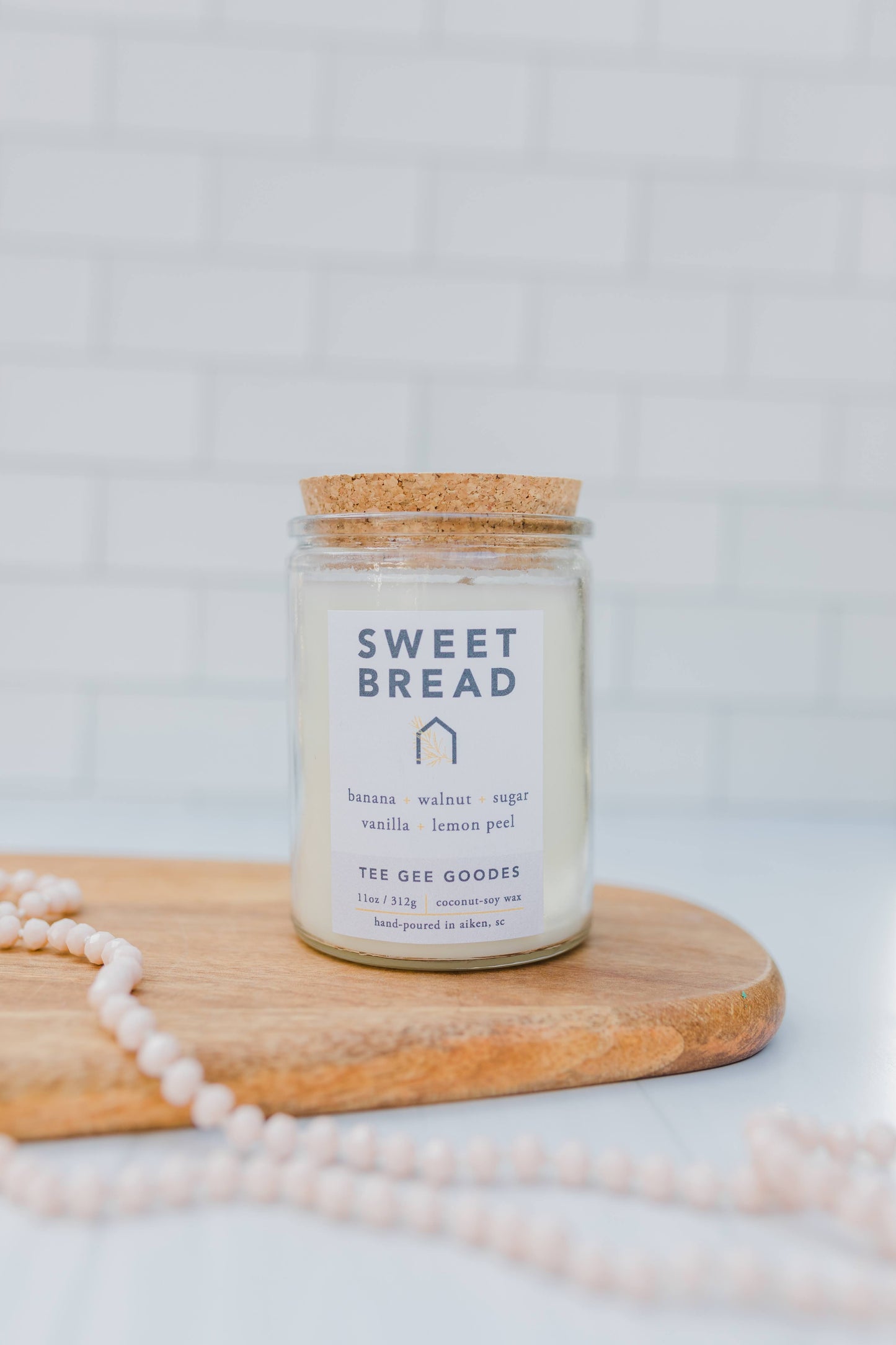 SWEET BREAD Tee Gee Goodes Coconut Soy Candle Collection