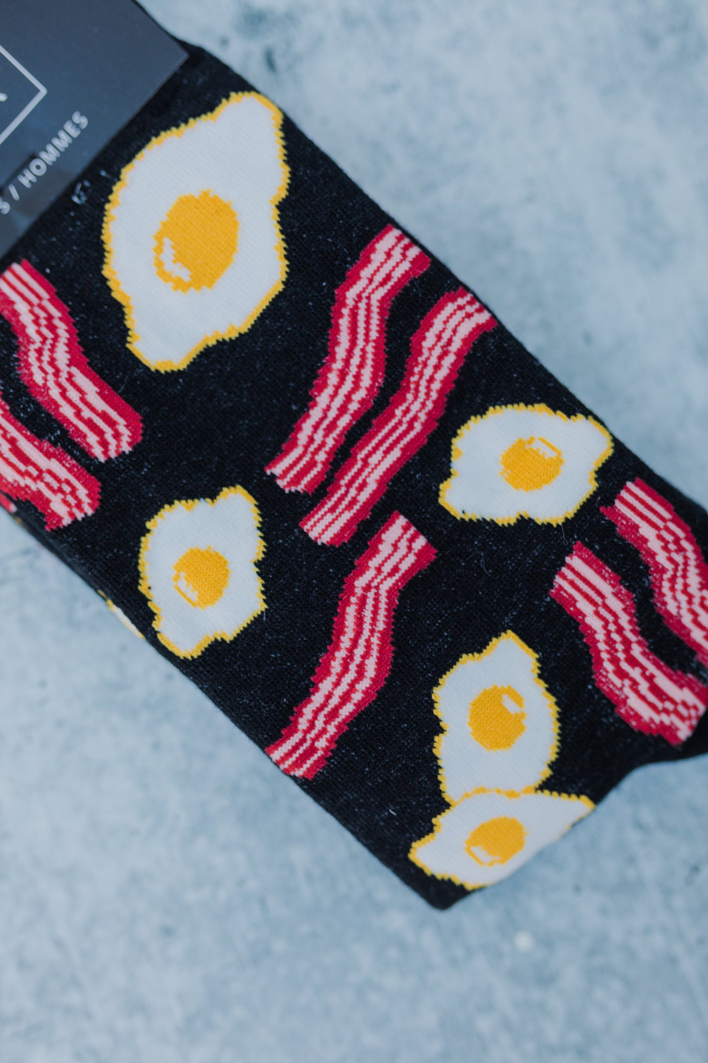 Men's Crew Socks Eggs and Bacon