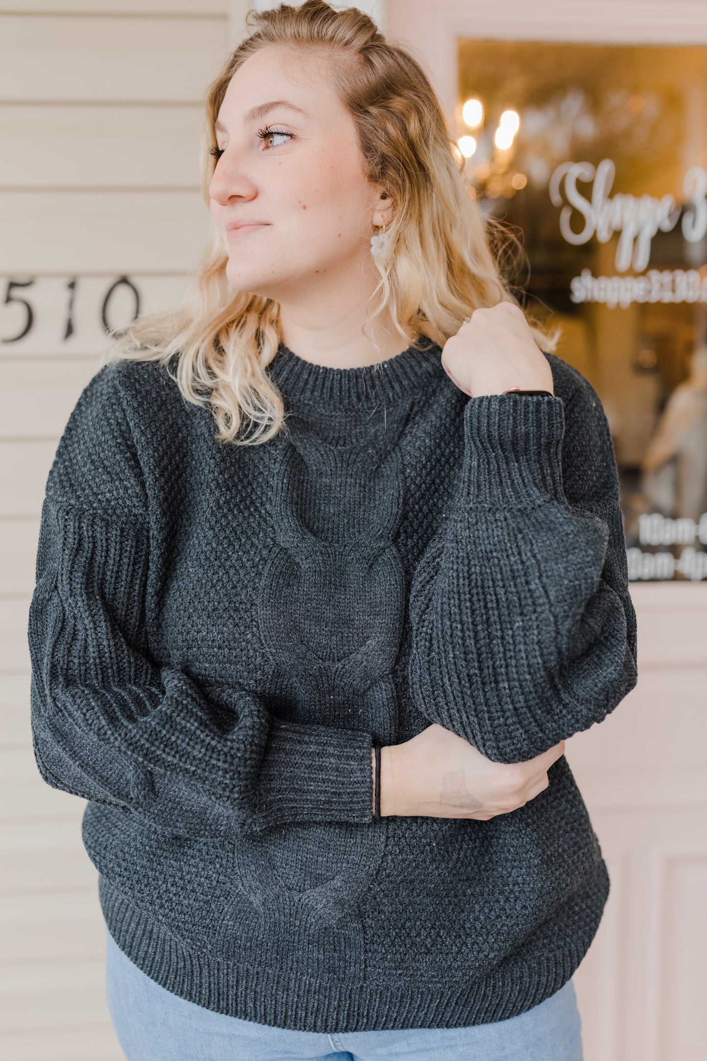 FINAL SALE DOORBUSTER Cable Knit Sweater