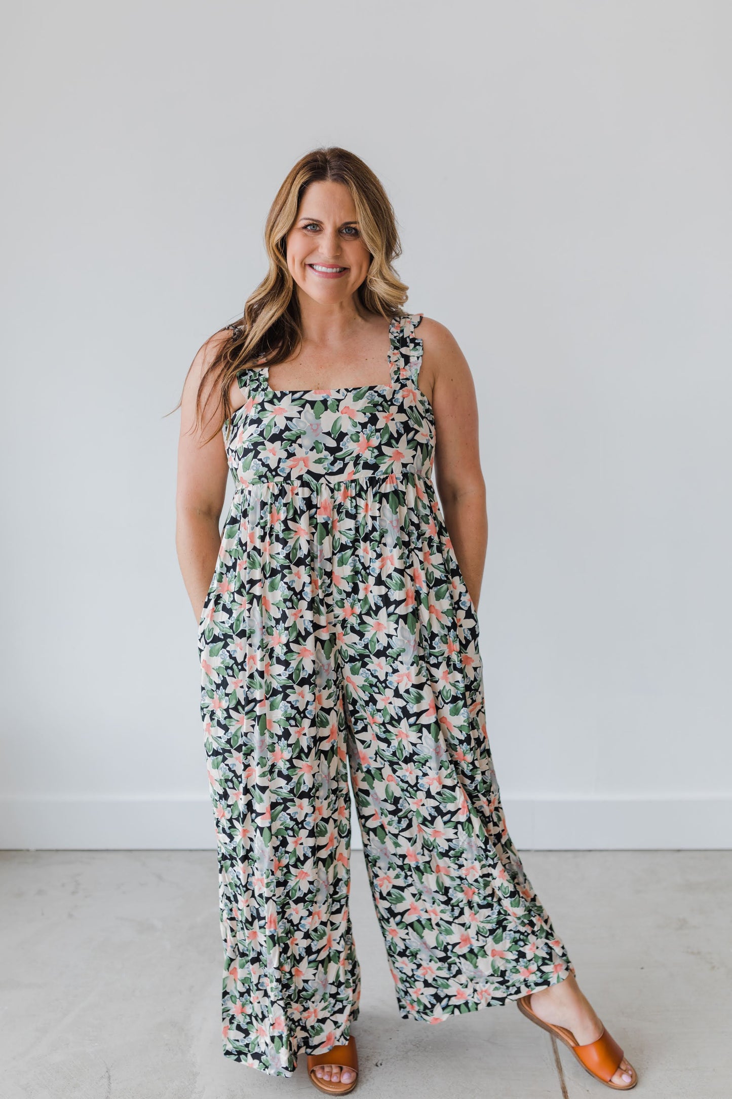 The Printed Rayon Challie Jumpsuit