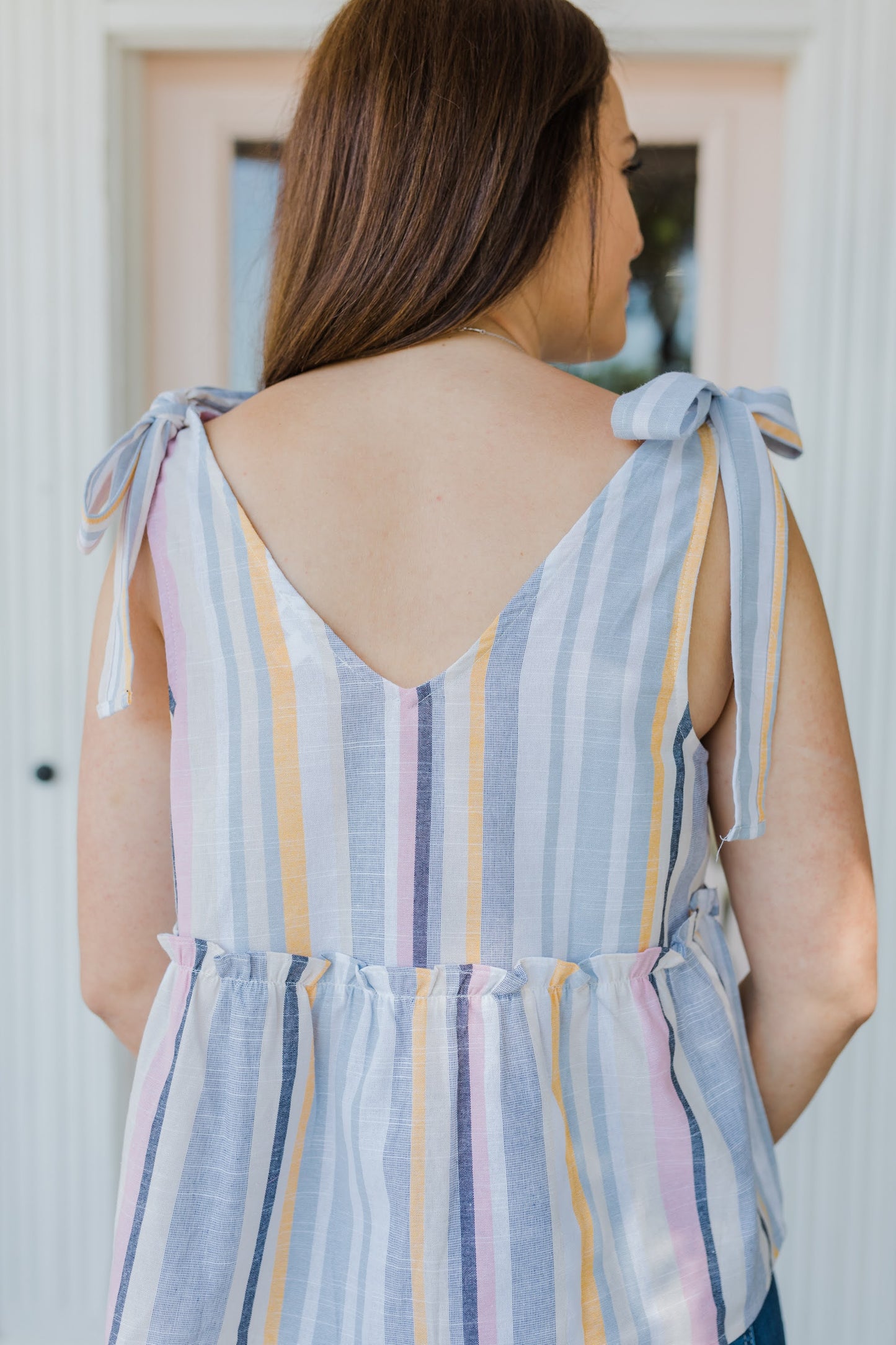FINAL SALE Between the Lines Striped Top