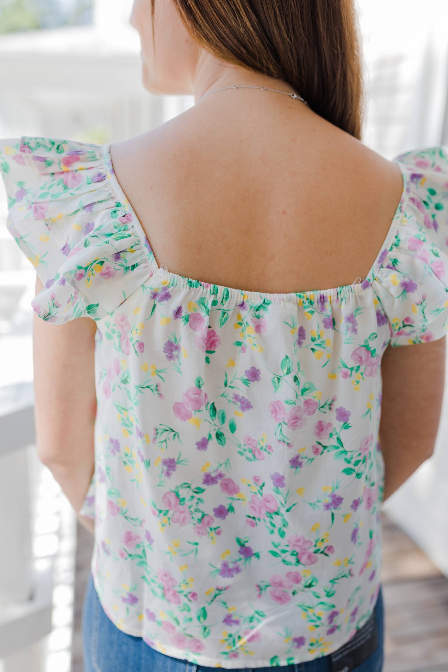 FINAL SALE She's My Sweetheart Floral Top