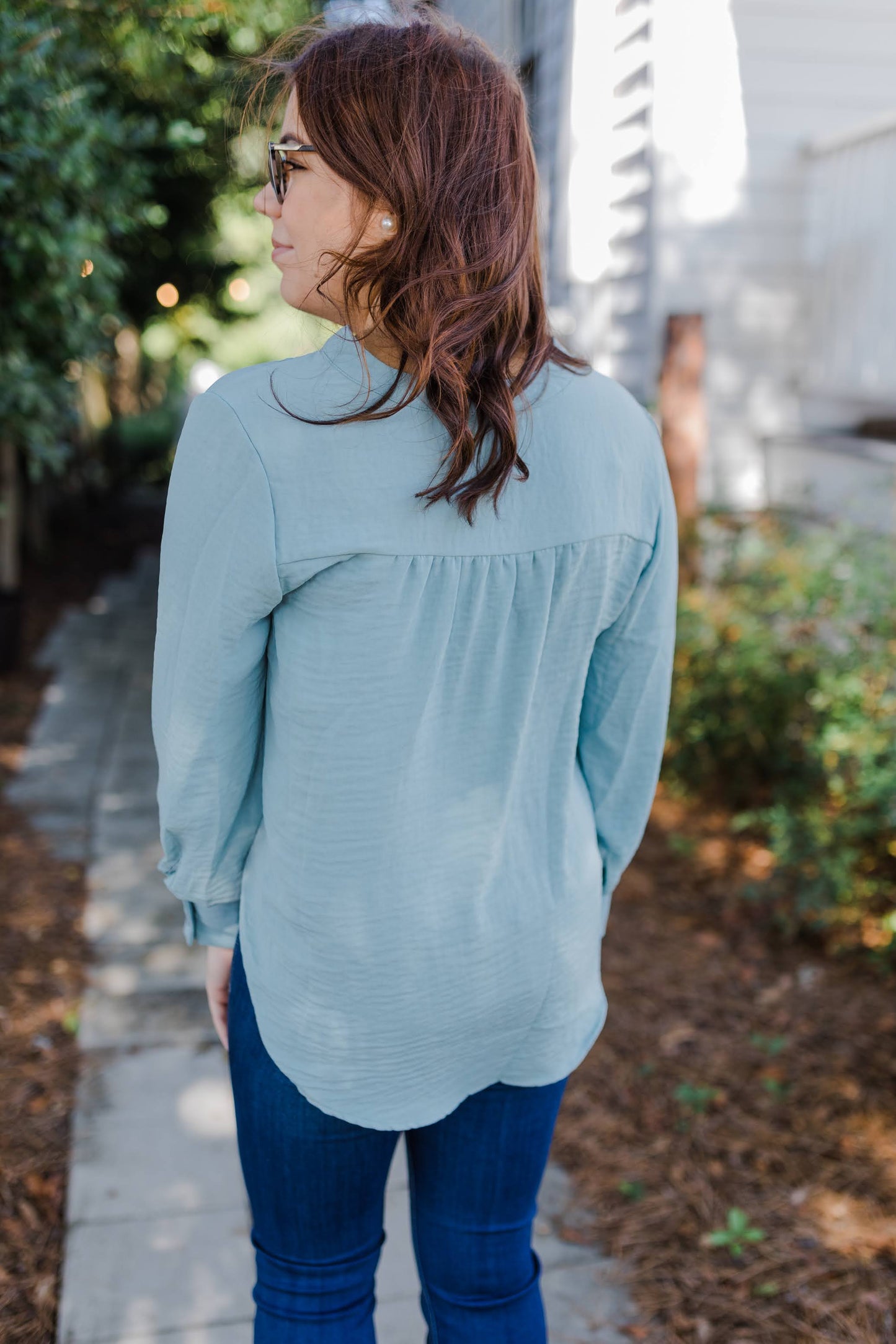 Longing for Fall V-Neck Top