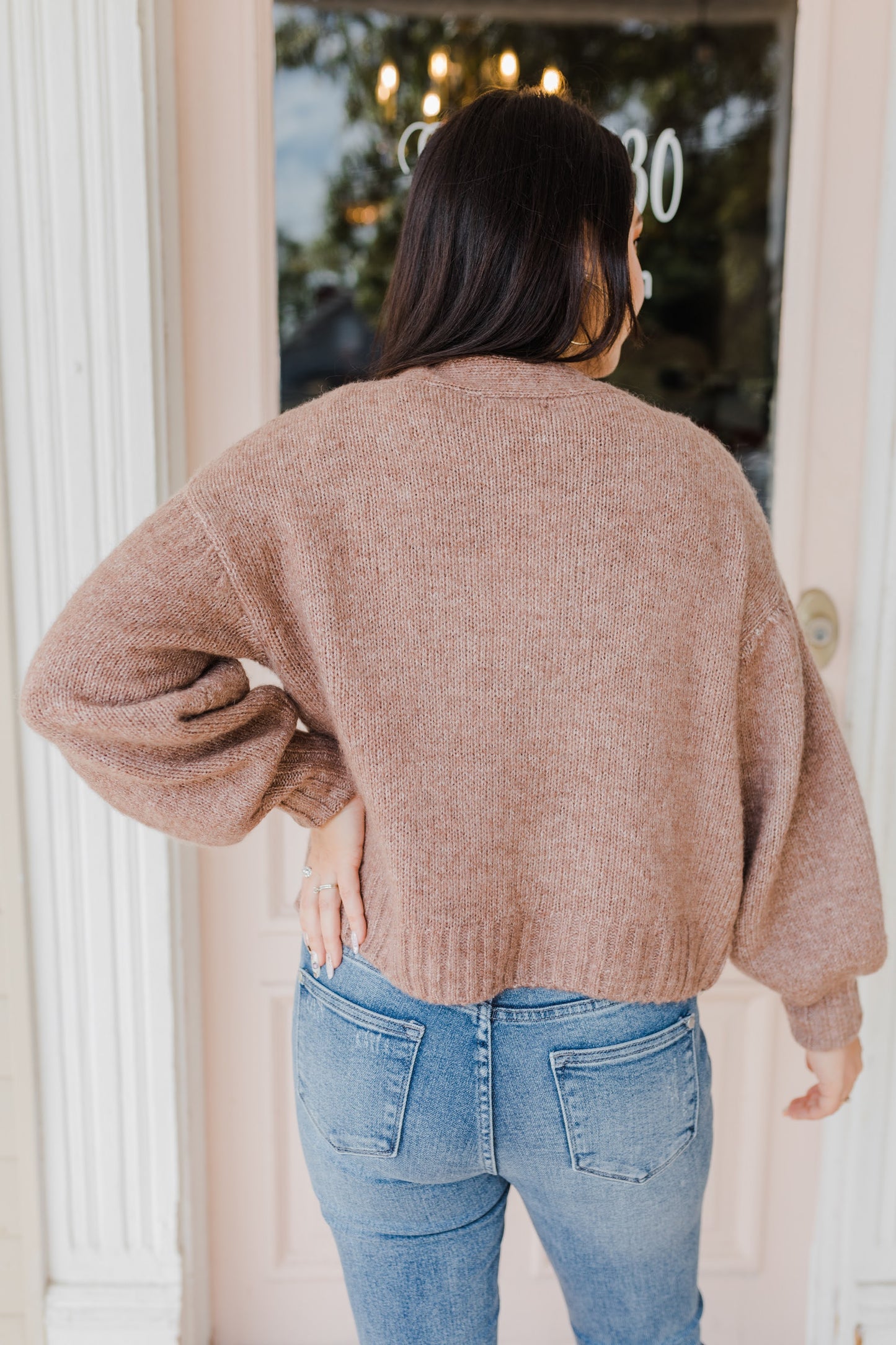 Grab the Cocoa Cozy Knit Cardigan