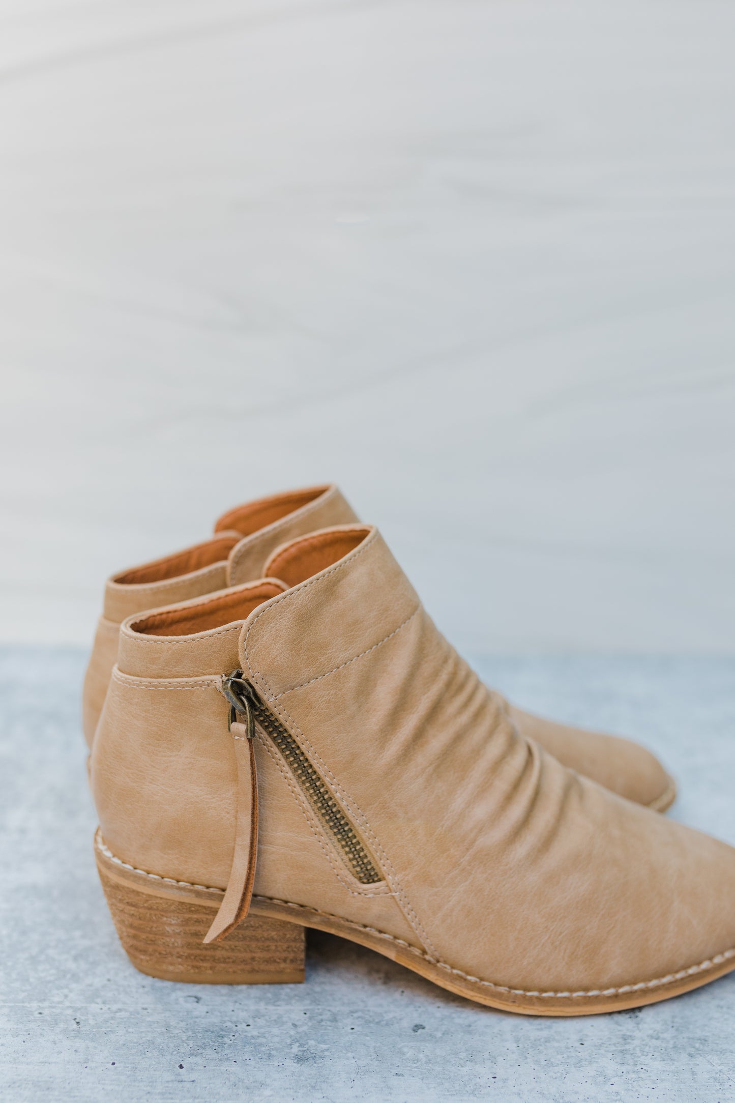 Corky's Butternut Bootie in Taupe