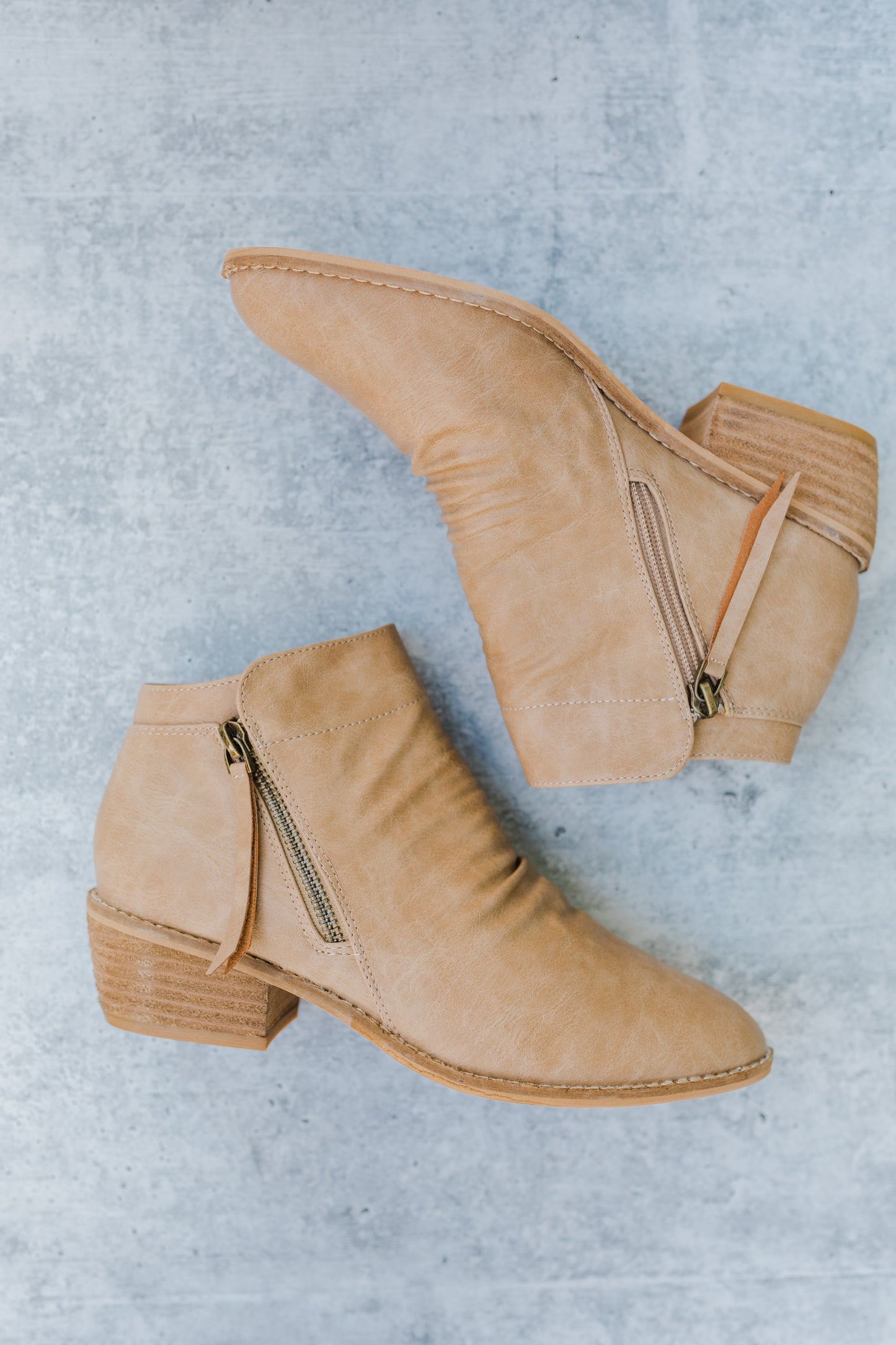 Corky's Butternut Bootie in Taupe