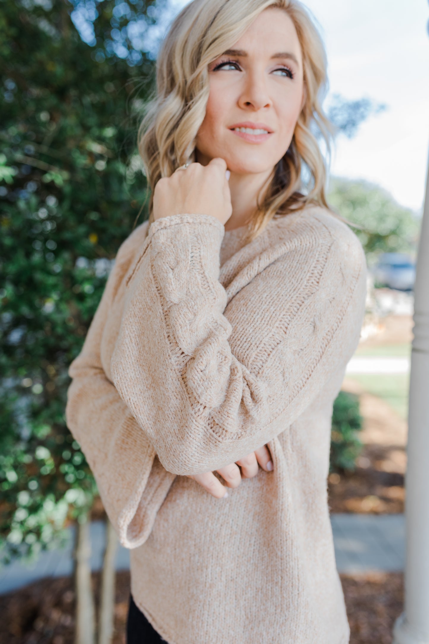 Cozy Cable Pullover Sweater