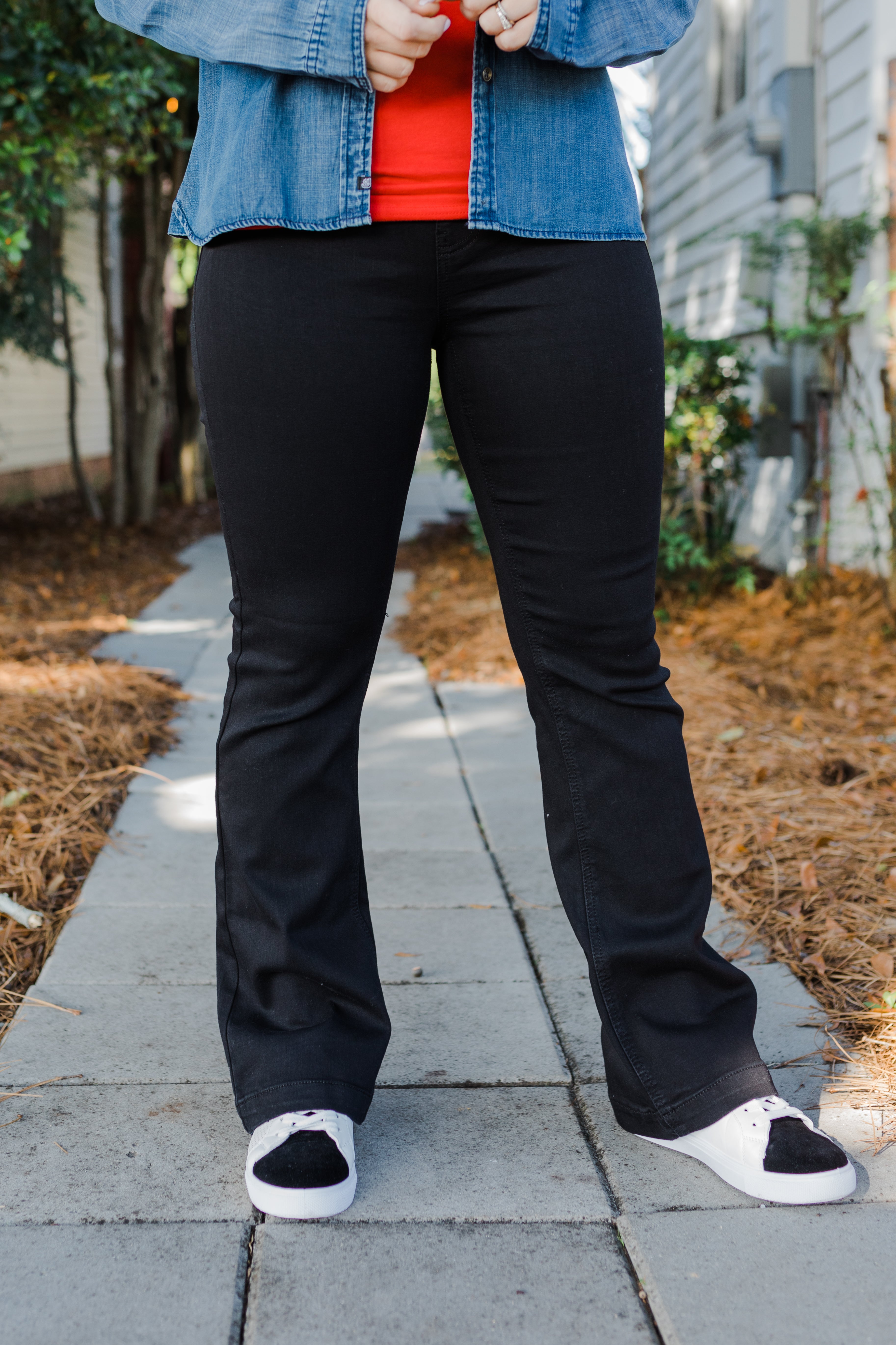 Cello flare jeggings plus size sale