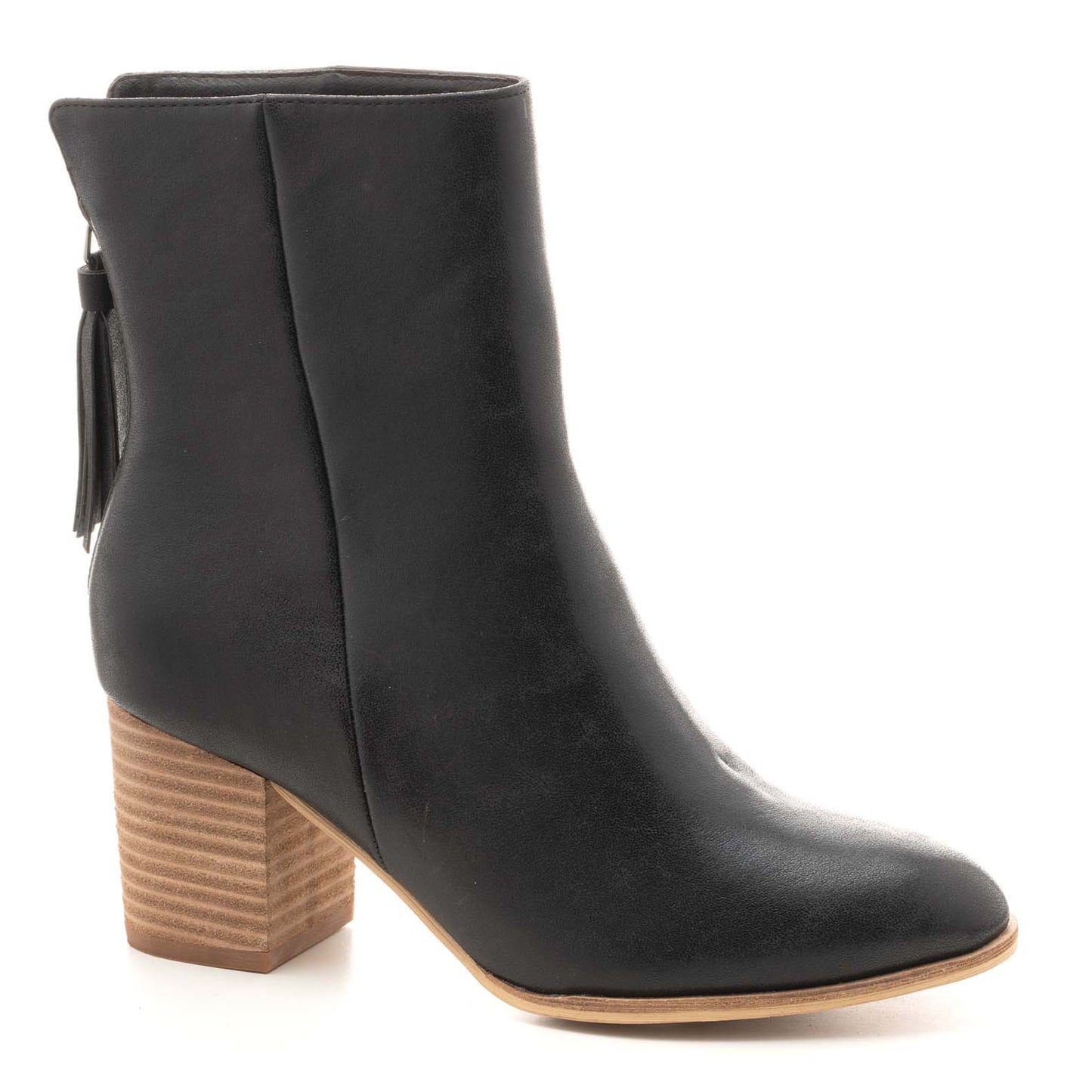Corky's Boujee Boot in Black Smooth