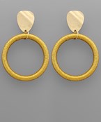 Golden Girl Hoop Earrings