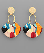 So Shelly Polymer Clay Earrings