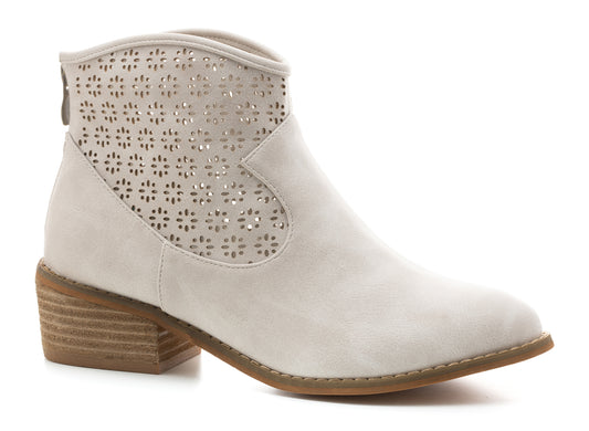 FINAL SALE Corkys Harvest Booties in Off White