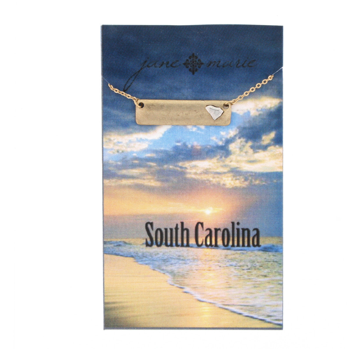 South Carolina Bar Necklace