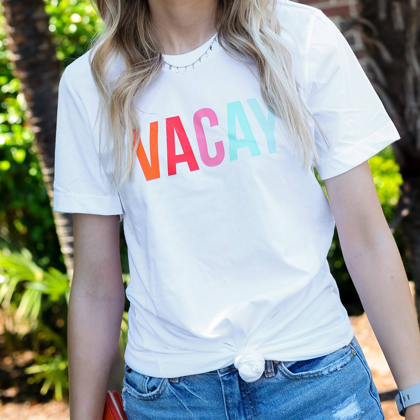 FINAL SALE Vacay Colorful Graphic Tee