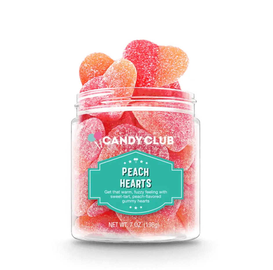 Peach Hearts - Shoppe3130