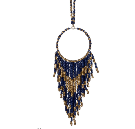 Seed Bead Dream Catcher Necklace - Shoppe3130