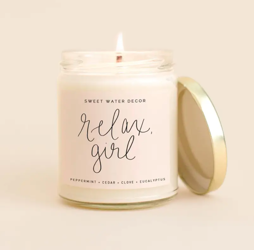 Relax Girl Soy Candle
