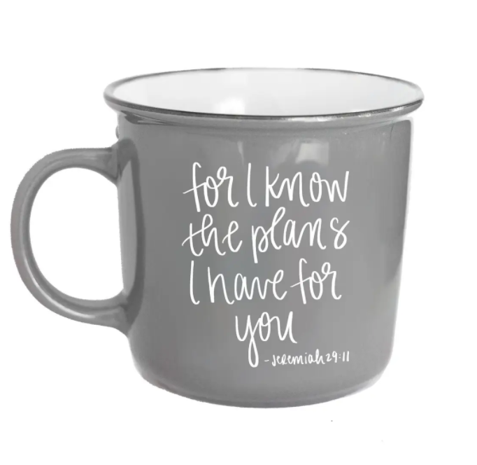 For I Know The Plans I Have For You Campfire Coffee Mug