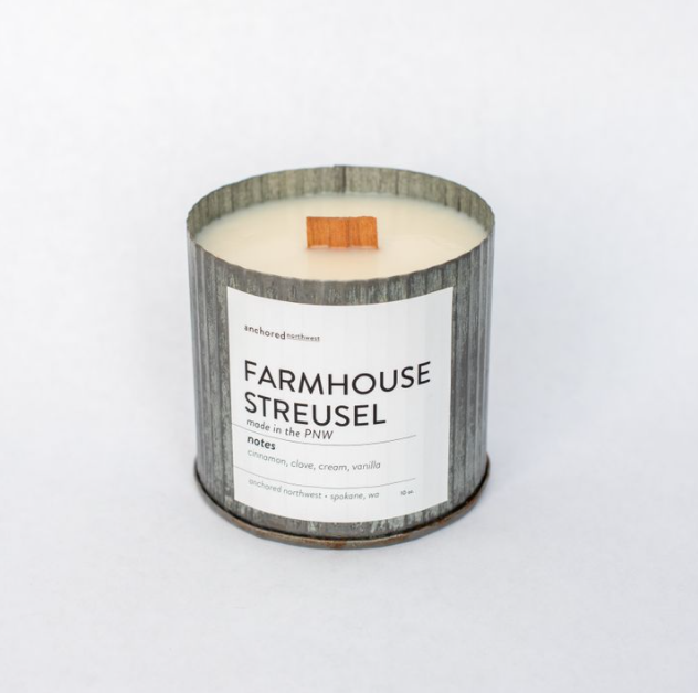 Farmhouse Streusel Candle by Anchored