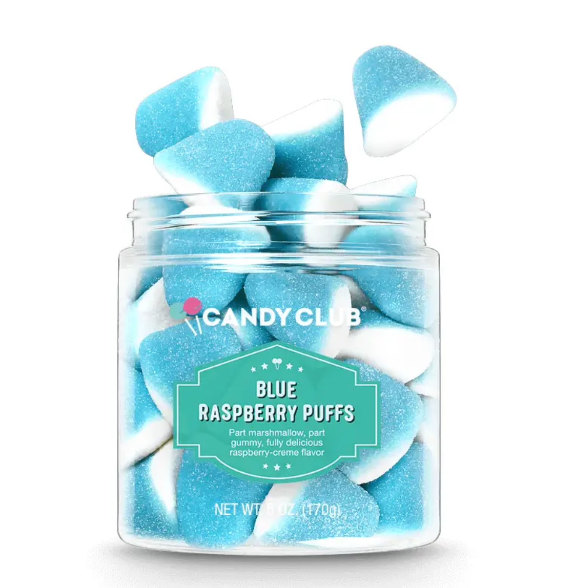 Candy Club Blue Raspberry Puffs