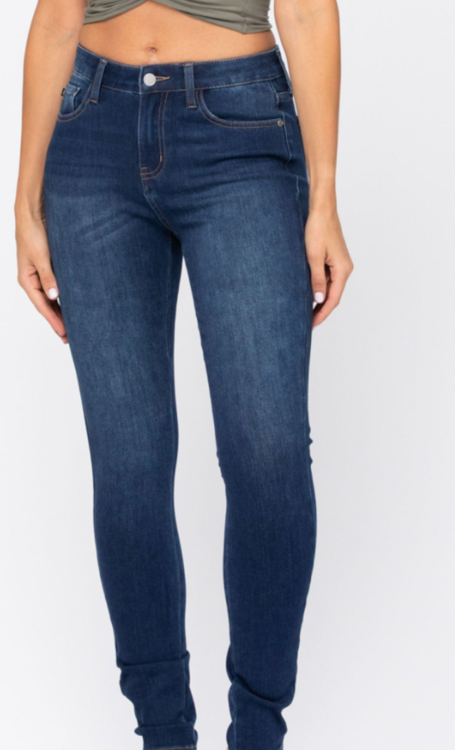 Judy Blue Thermal Skinny Jeans