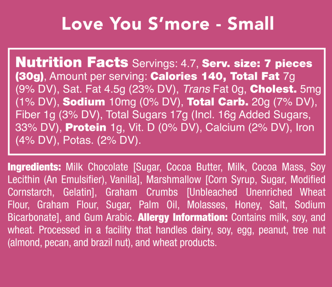Love You Smore Candy Club