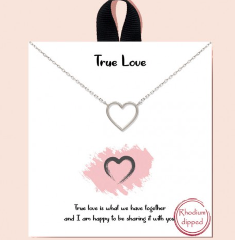 True Love Heart Necklace